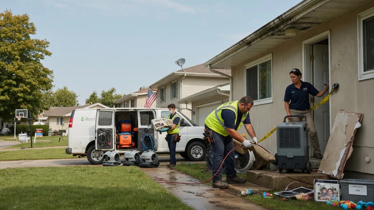 Water Damage Restoration in Gorham, IL near me